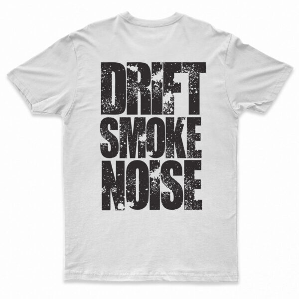 Koszulka drift smoke noise biała T-shirt Drift Smoke Noise