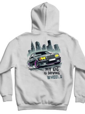 Bluza Hoodie Mercedes W124 Wheels