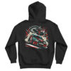 bluza monster monkey bmw m power snake Bluza Hoodie BMW E36 kangurka czarna