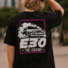 koszulka męska bmw e30 the legend dla fana motoryzacji bmw Koszulka męska BMW E30 The Legend