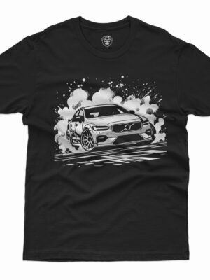 koszulka męska volvo drift t-shirt volvo drift szwedzka moc