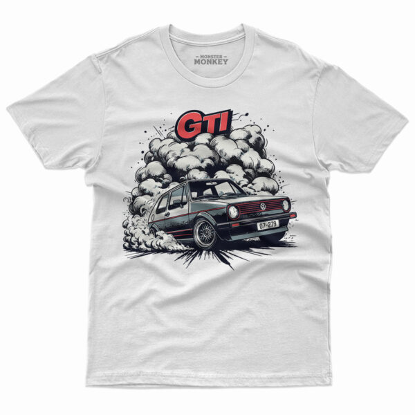 koszulka męska z vw golfem gti T-shirt VW Golf GTI