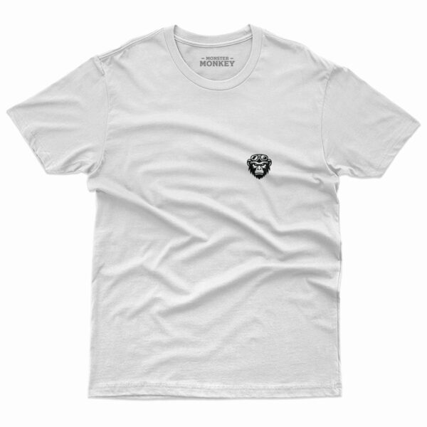 koszulka monster monkey head white t-shirt monster monkey head