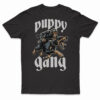 koszulka puppy gang monster monkey black T-shirt Puppy Gang Doberman