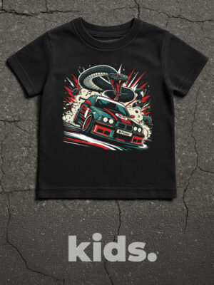 koszulka dziecięca z bmw e36 drift dla małego fana bmw snake Koszulka dziecięca BMW E36